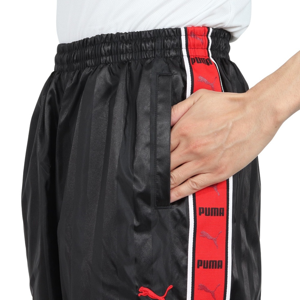 プーマ（PUMA）（メンズ）トレーニング シャドウ ストライプ ウーブン パンツ 527753 01 BLK