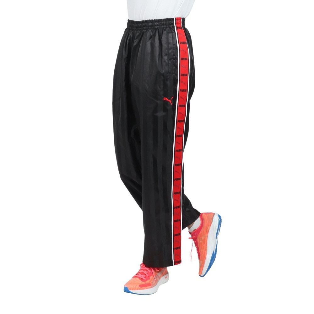 プーマ（PUMA）（メンズ）トレーニング シャドウ ストライプ ウーブン パンツ 527753 01 BLK