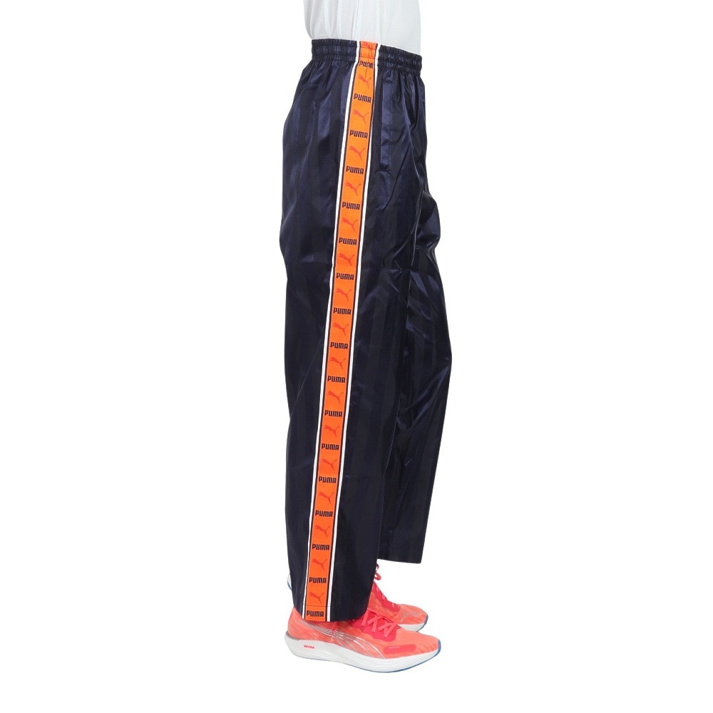 プーマ（PUMA）（メンズ）トレーニング シャドウ ストライプ ウーブン パンツ 527753 61 NVY