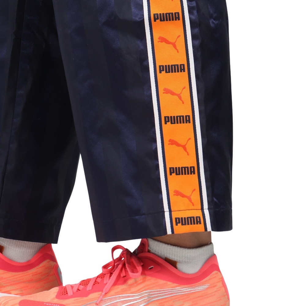 プーマ（PUMA）（メンズ）トレーニング シャドウ ストライプ ウーブン パンツ 527753 61 NVY