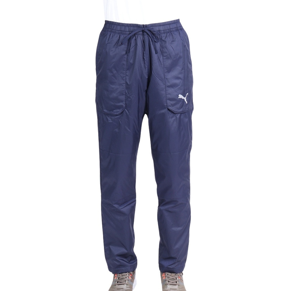 プーマ（PUMA）（メンズ）パンツ 起毛トリコットウーブン 525023 06 NVY