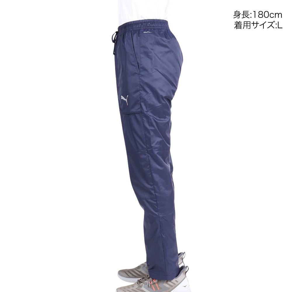 プーマ（PUMA）（メンズ）パンツ 起毛トリコットウーブン 525023 06 NVY