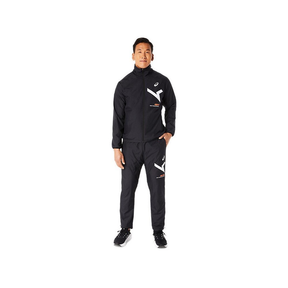 アシックス（ASICS）（メンズ、レディース）パンツ メンズ  A-I-M裏トリコット ウインドブレーカーパンツ 2031E273.001