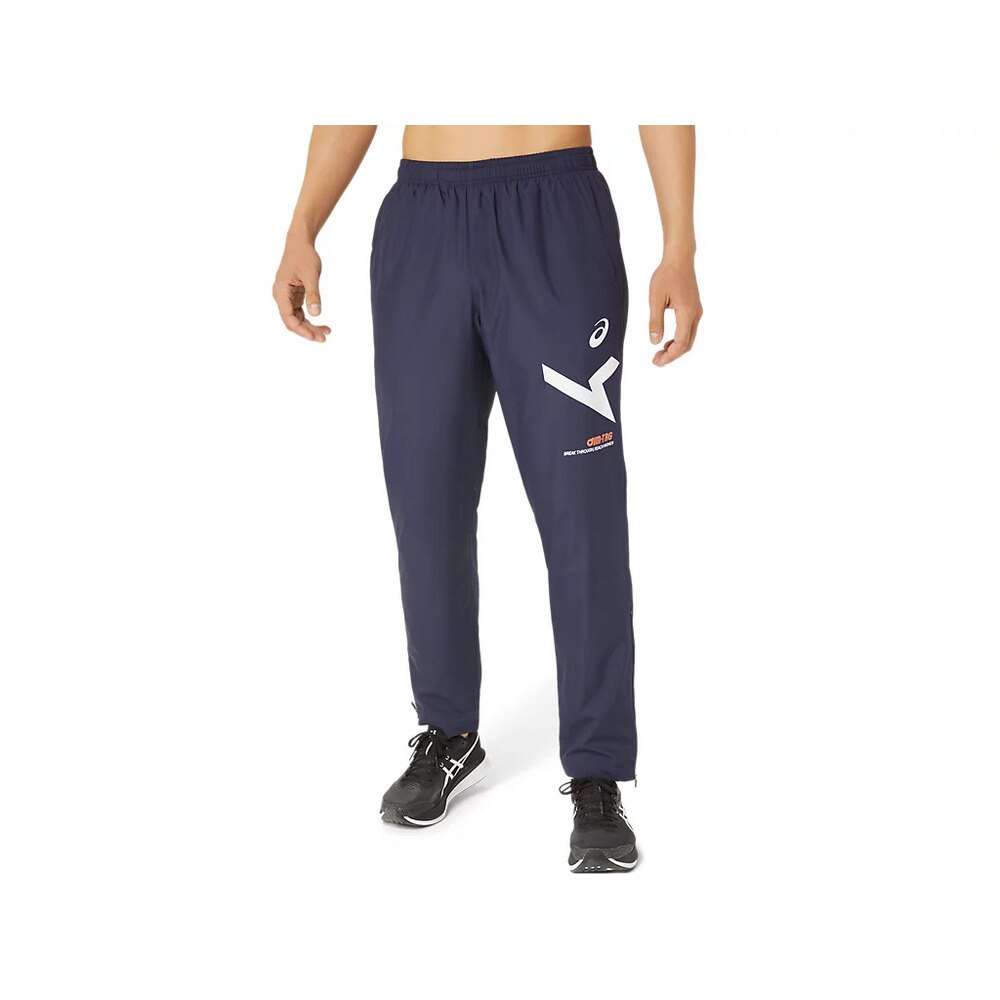 アシックス（ASICS）（メンズ、レディース）パンツ メンズ  A-I-M裏 トリコットウインドブレーカーパンツ 2031E273.400