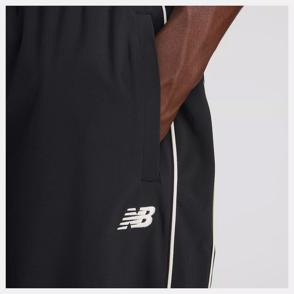 ニューバランス（new balance）（メンズ）Brushed Tricot Lined ウーブン トラックパンツ AMP53174BK