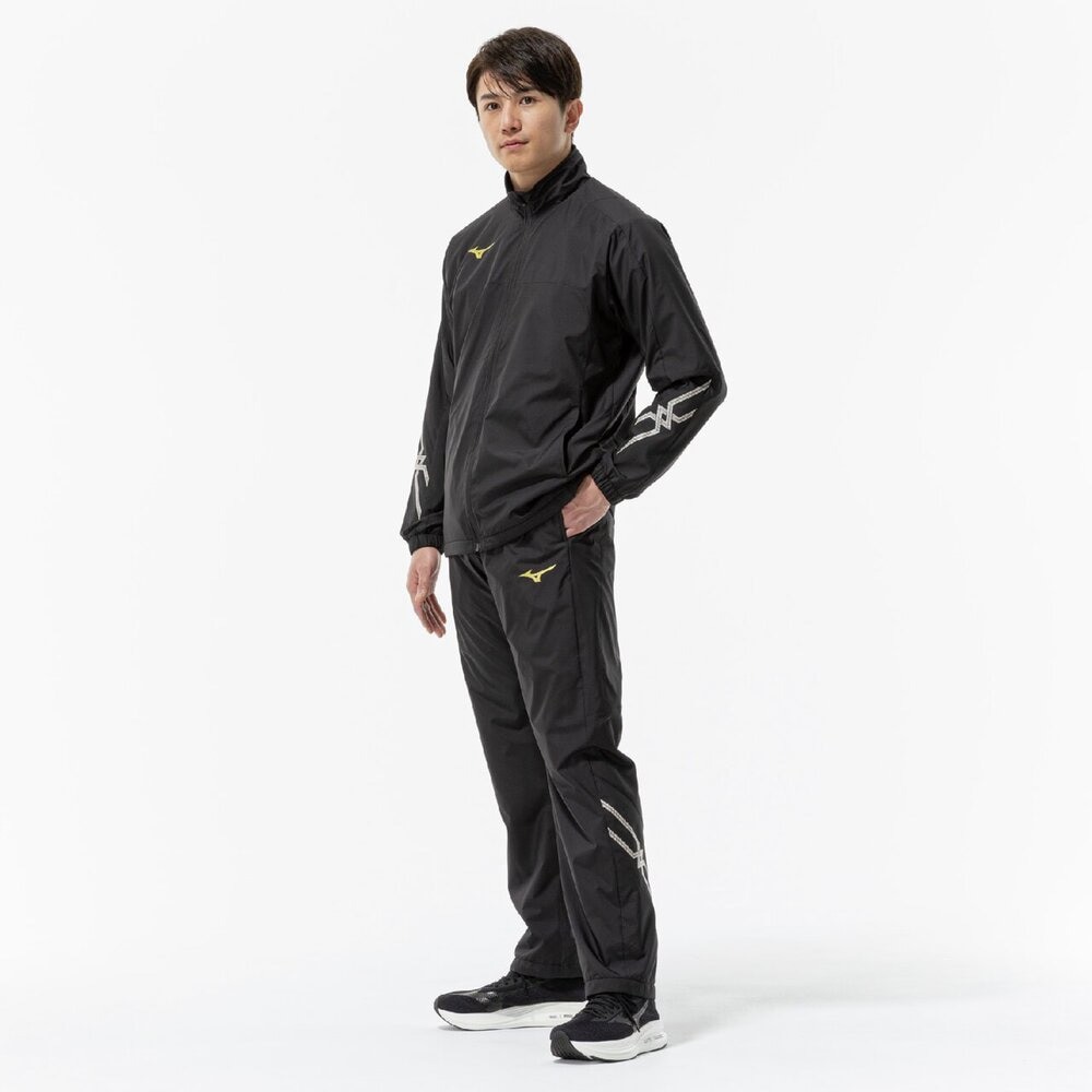 ミズノ（MIZUNO）（メンズ、レディース）ウインドブレーカーパンツ 32MFC63109