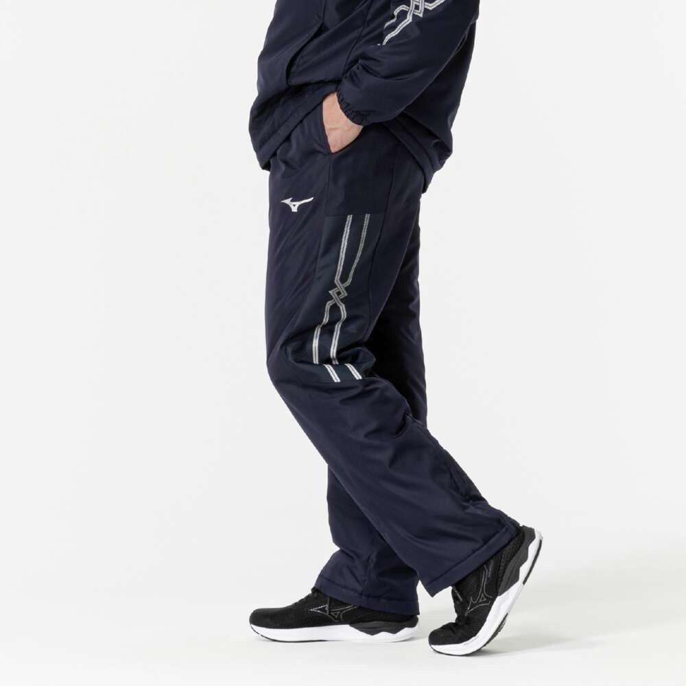 ミズノ（MIZUNO）（メンズ、レディース）MCライン ブレスサーモ 中綿 ウォーマー パンツ 32MFB63011