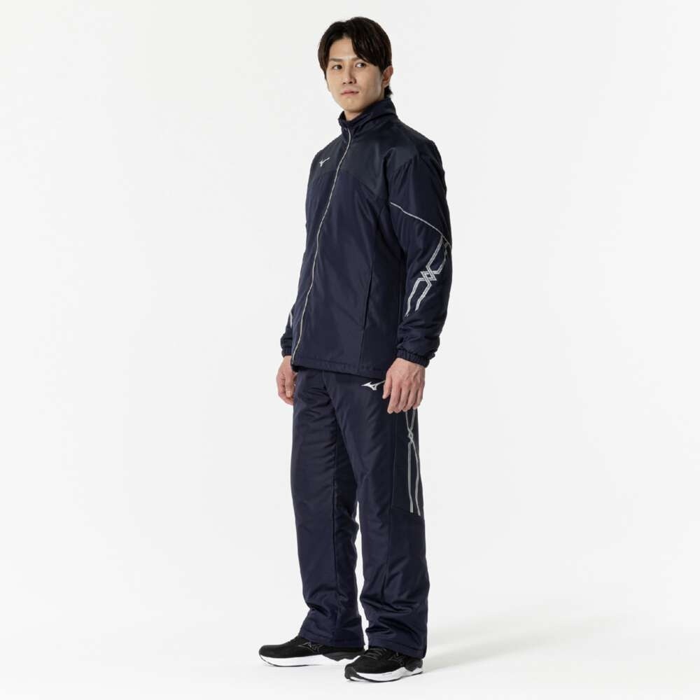 ミズノ（MIZUNO）（メンズ、レディース）MCライン ブレスサーモ 中綿 ウォーマー パンツ 32MFB63011