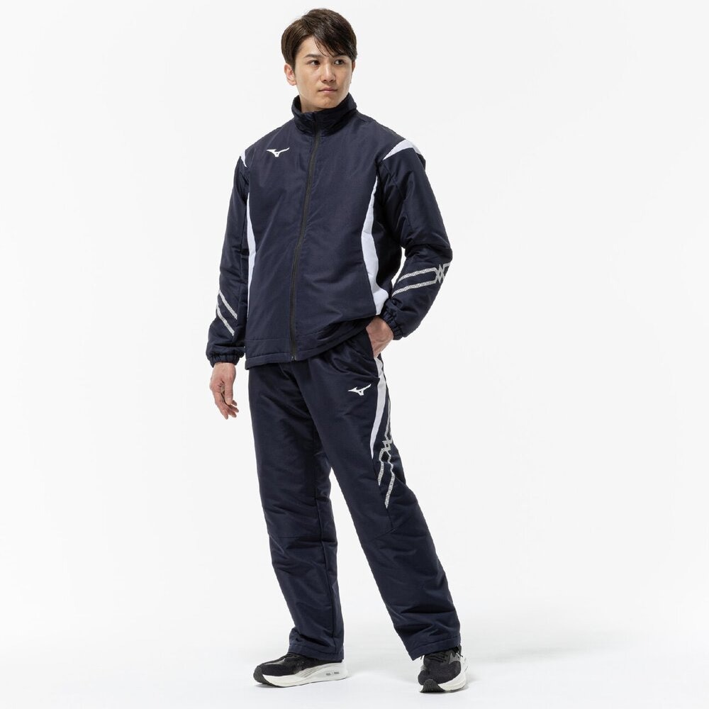 ミズノ（MIZUNO）（メンズ、レディース）MCライン ブレスサーモ中綿 ウォーマーパンツ 32MFC63011