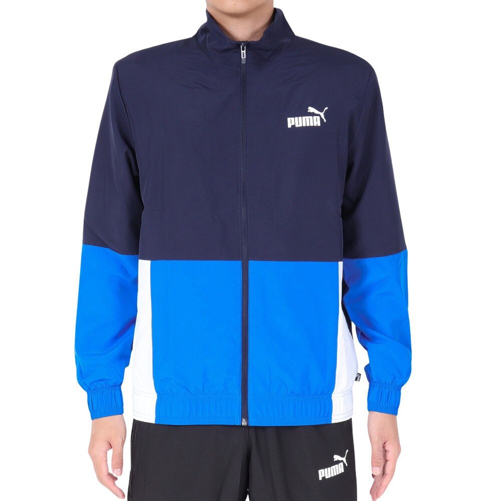 プーマ（PUMA）（メンズ）ジャージ メンズ 上下セット トラックスーツ 678442 06 NVY