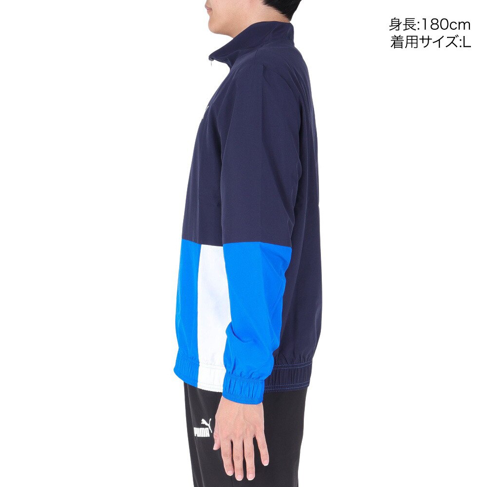 プーマ（PUMA）（メンズ）ジャージ メンズ 上下セット トラックスーツ 678442 06 NVY