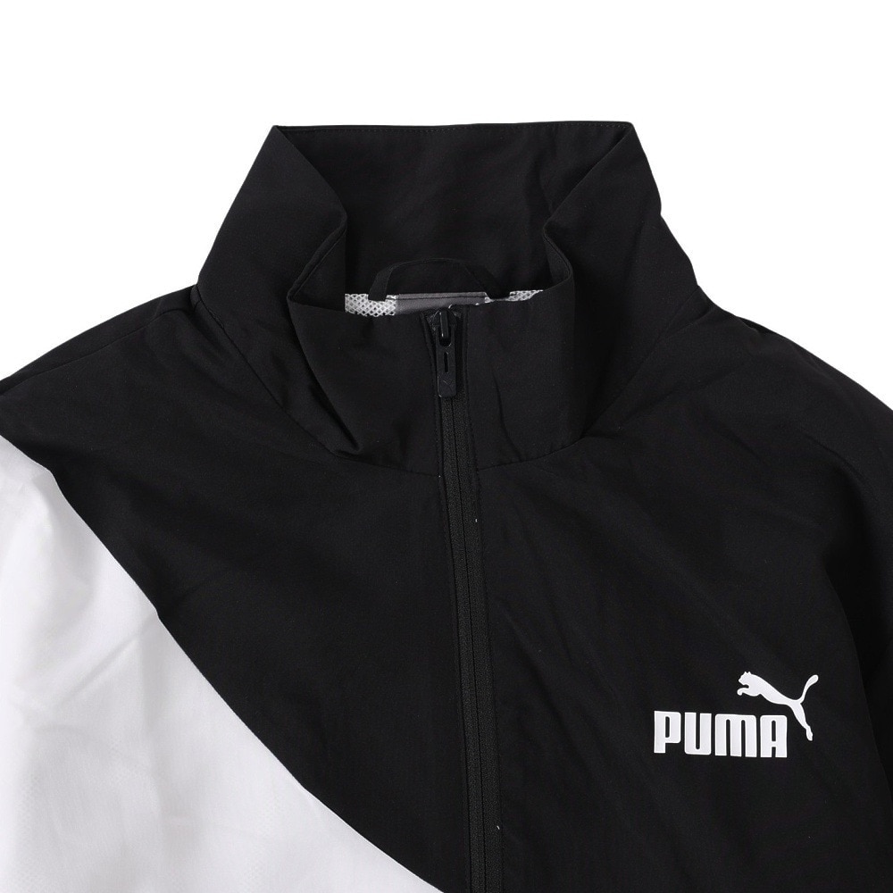 プーマ（PUMA）（メンズ）PUMA POWER ウーブン ジャージ 上下セット クローズドヘム 675747 01 BLU