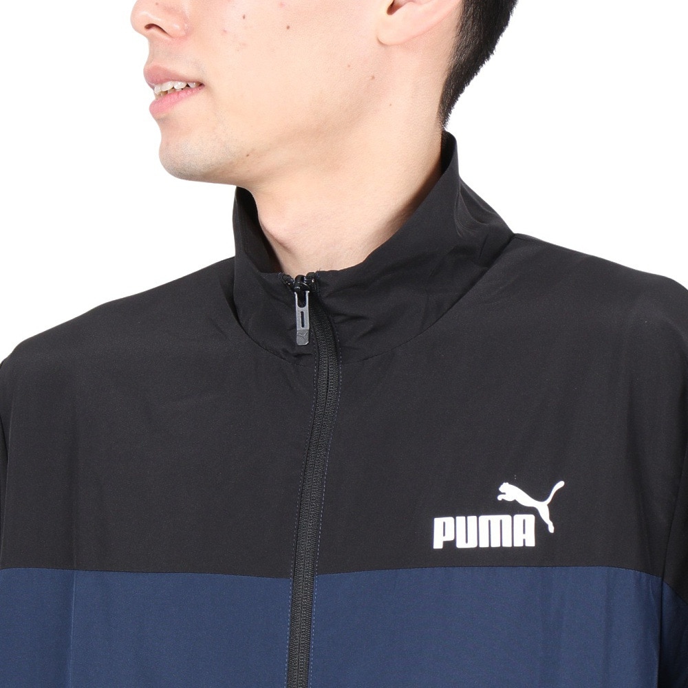 プーマ（PUMA）（メンズ）ウーブン トラックスーツ 上下セット 681261 14 NVY