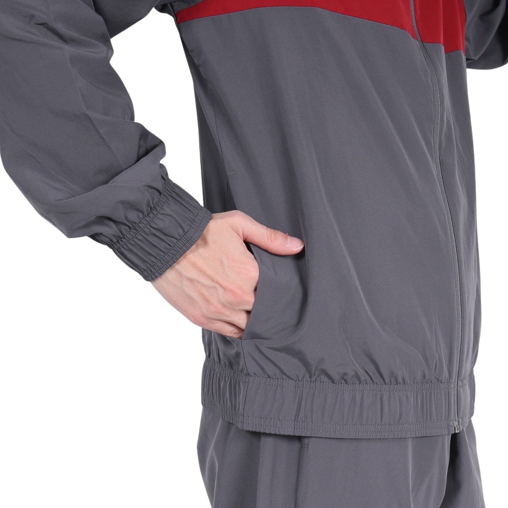 プーマ（PUMA）（メンズ）ウーブン カラーブロックスーツ 上下セット 684143 69 GRY
