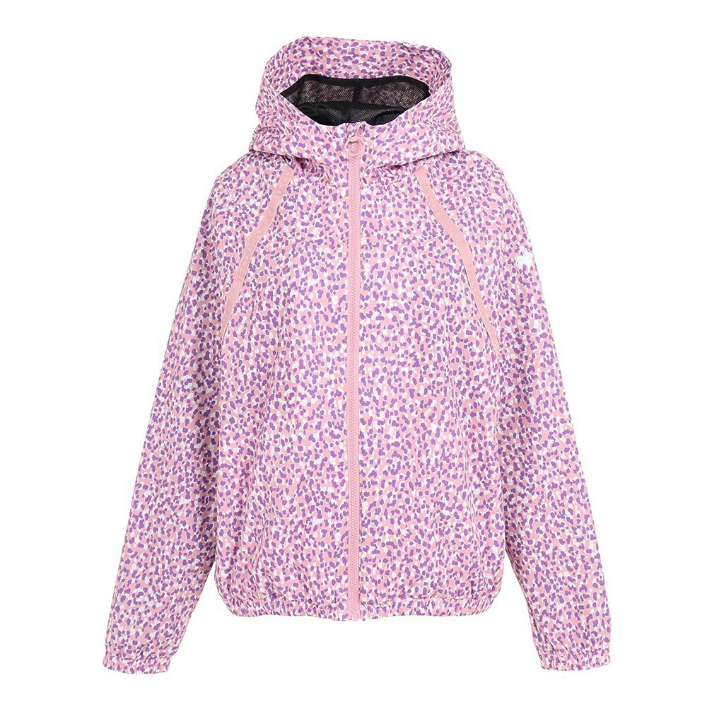ルコックスポルティフ（lecoqsportif）（レディース）裏メッシュ 撥水 フルジップ 総柄グラフィックウィンドジャケット QMWVJF30 PK