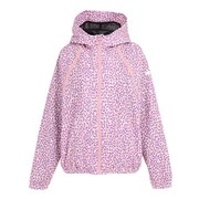 ルコック スポルティフ（Lecoq Sportif）（レディース）裏メッシュ 撥水 フルジップ 総柄グラフィックウィンドジャケット QMWVJF30 PK