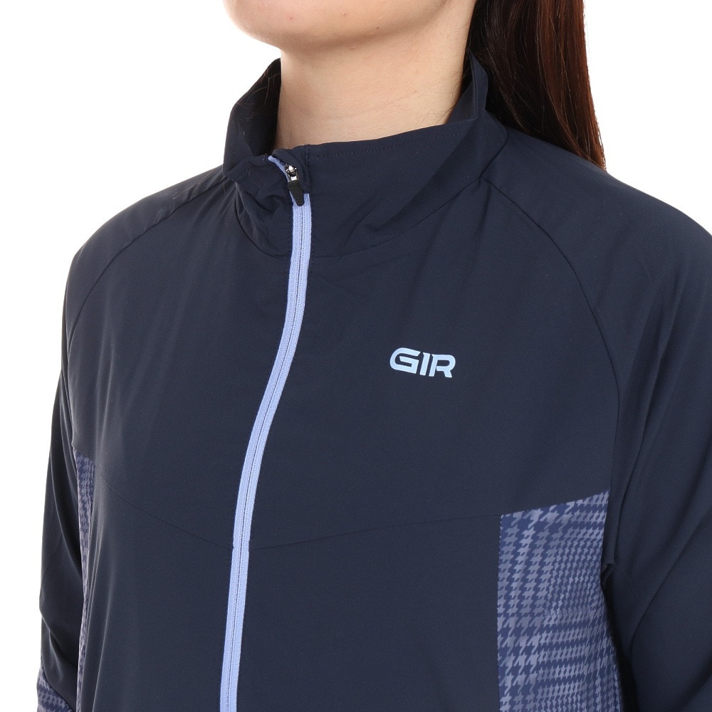 ジローム（GIRAUDM）（レディース）絶耐撥水 brushed wb ジャケット WB3F0013-TR855-GRSD NVY