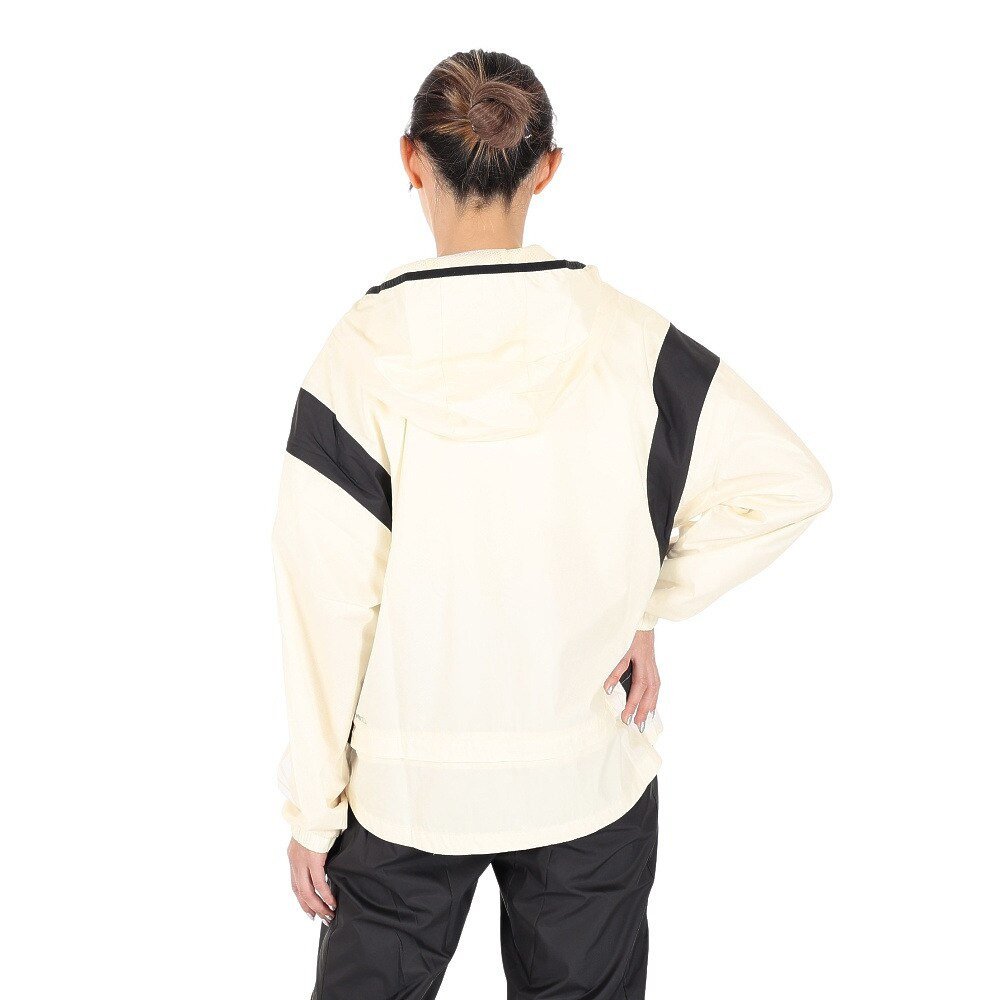 プーマ（PUMA）（レディース）裏メッシュ 防風 アウター ウーブンジャケット 523539 65 LGRY