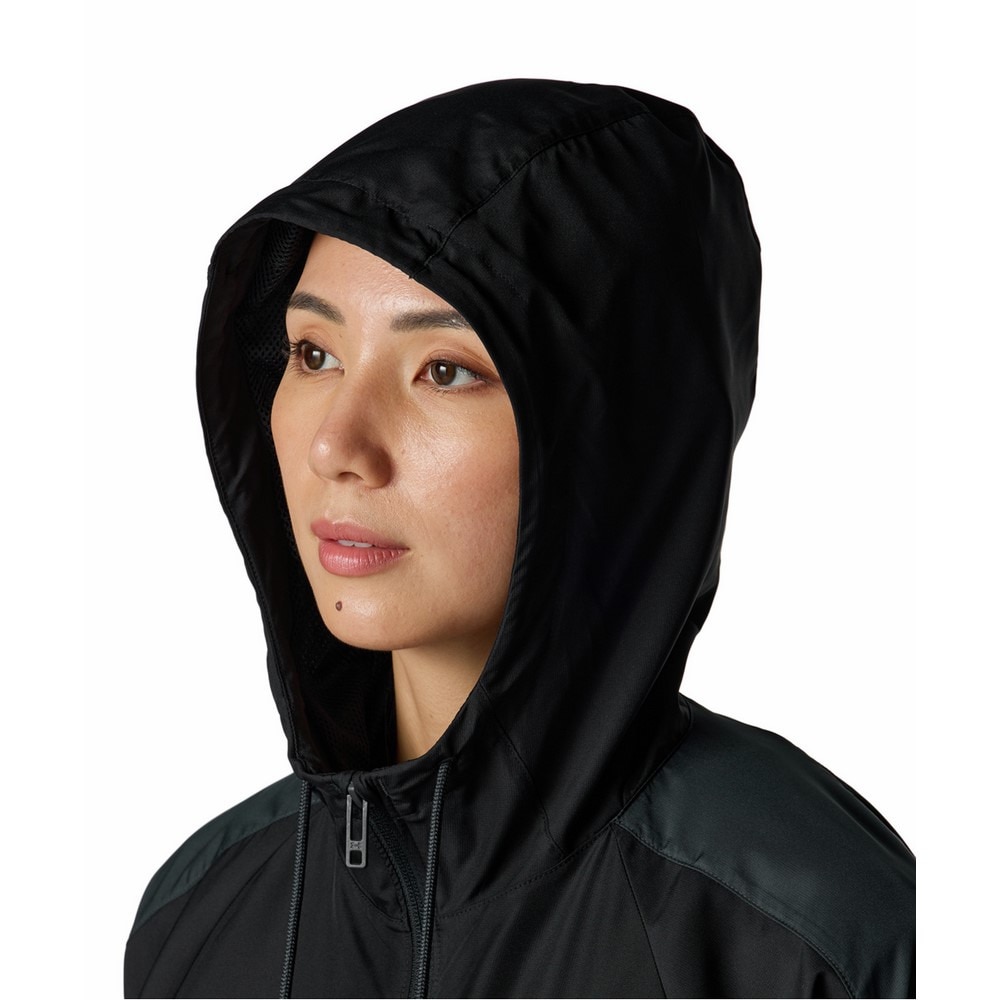 アンダーアーマー（UNDER ARMOUR）（レディース）メッシュ ライナー ウーブン フーディー 6007719 001