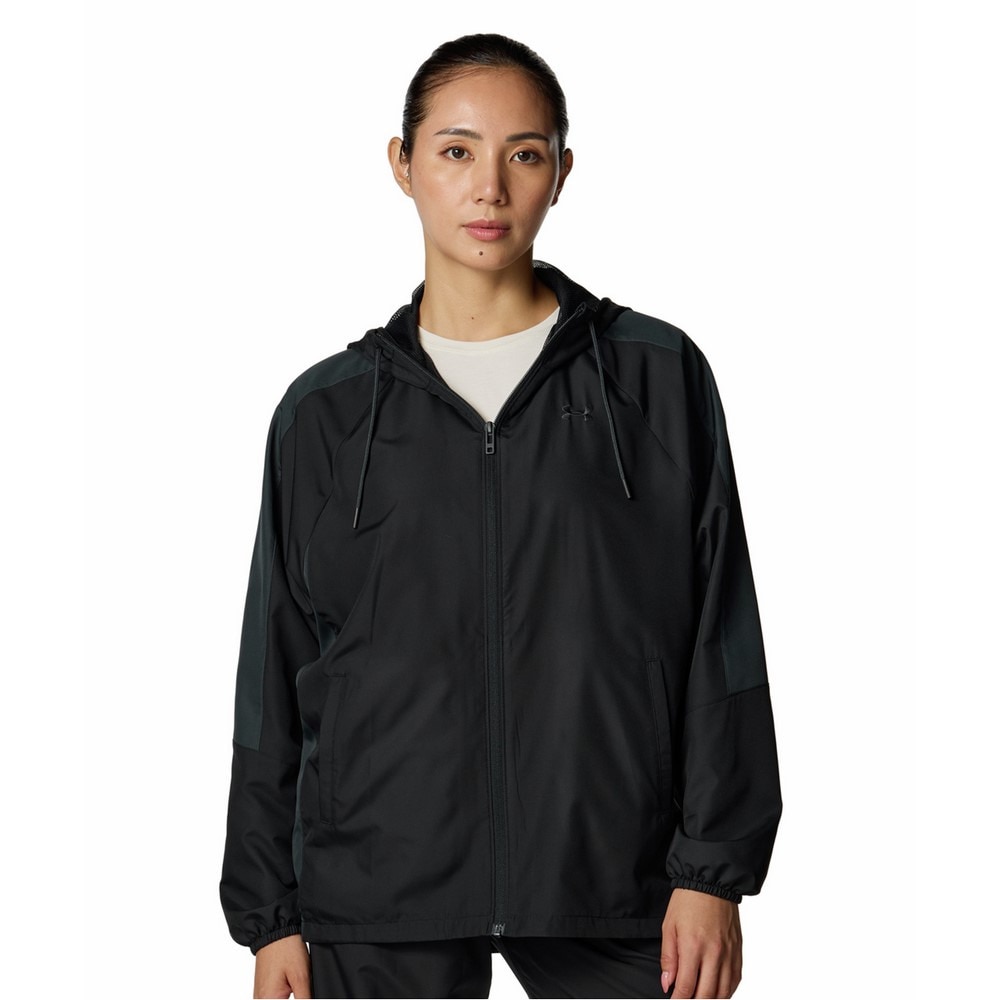 アンダーアーマー（UNDER ARMOUR）（レディース）メッシュ ライナー ウーブン フーディー 6007719 001