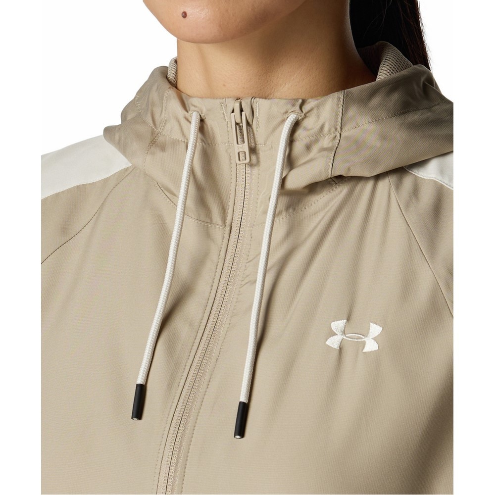 アンダーアーマー（UNDER ARMOUR）（レディース）メッシュ ライナー ウーブン フーディー 6007719 299