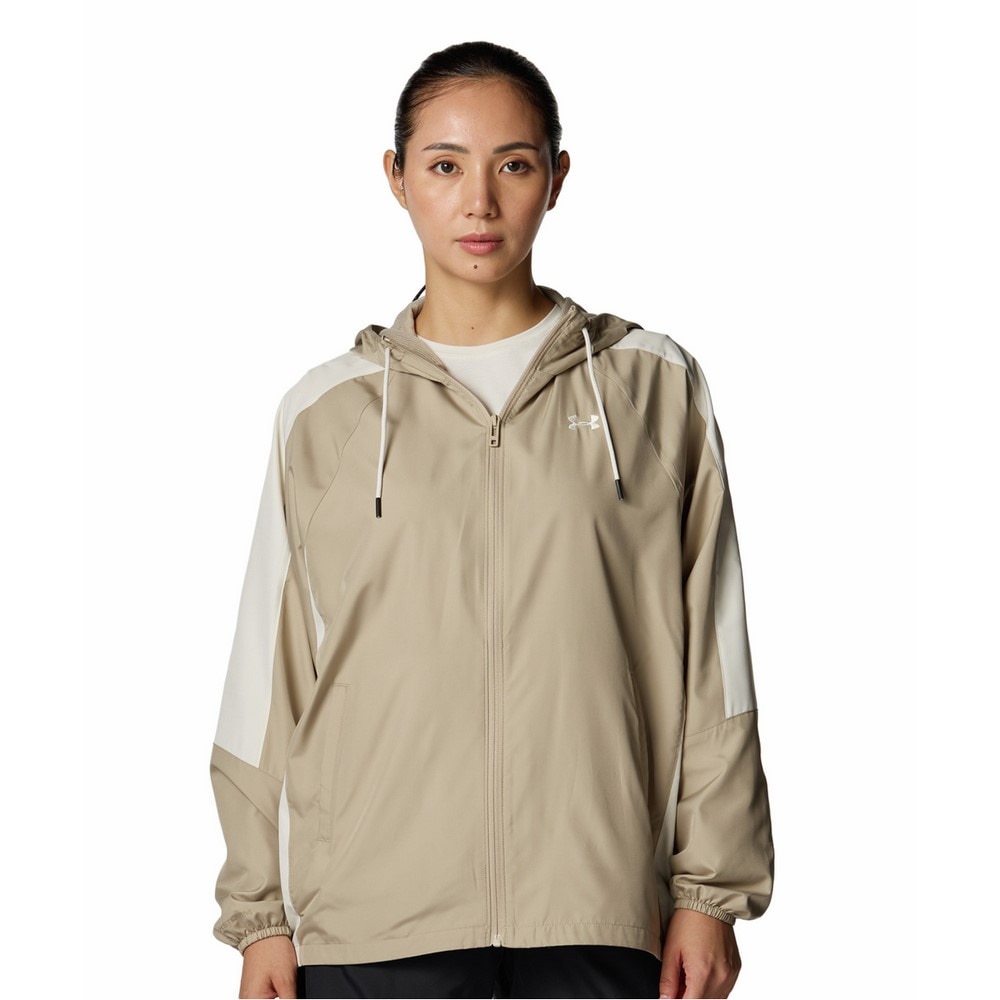 アンダーアーマー（UNDER ARMOUR）（レディース）メッシュ ライナー ウーブン フーディー 6007719 299