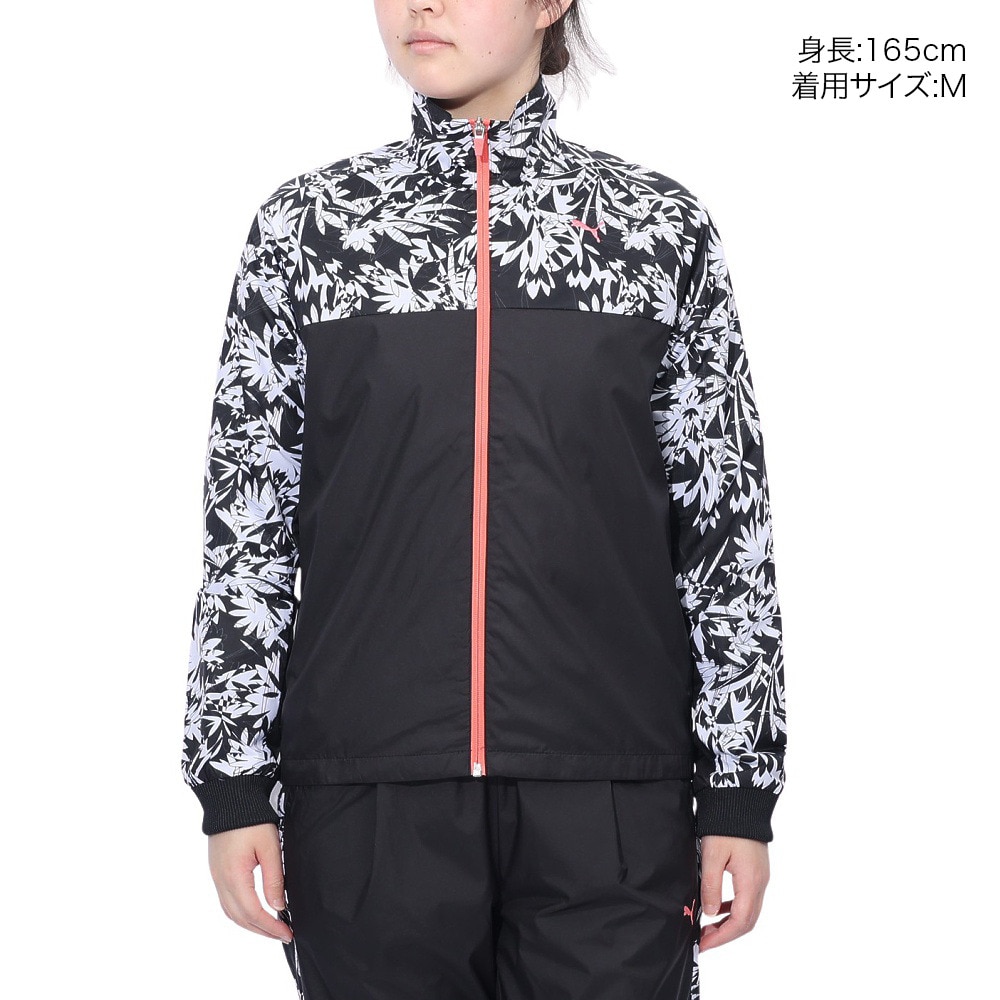 プーマ（PUMA）（レディース）TAD ウーブンメッシュライナー ジャケット 527032 01 BLK