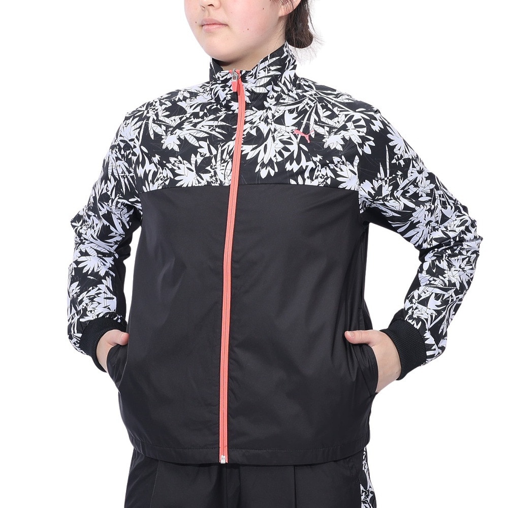 プーマ（PUMA）（レディース）TAD ウーブンメッシュライナー ジャケット 527032 01 BLK