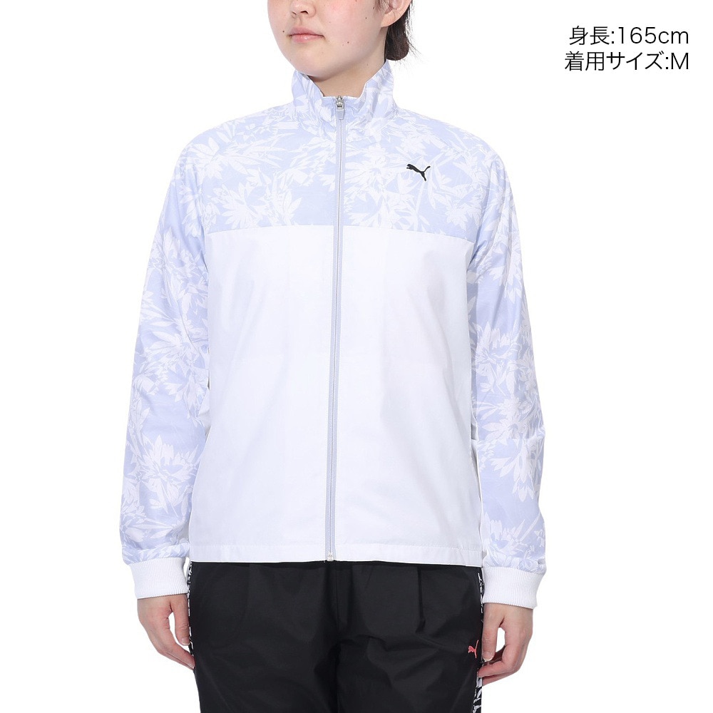 プーマ（PUMA）（レディース）TAD ウーブンメッシュライナー ジャケット 527032 02 WHT