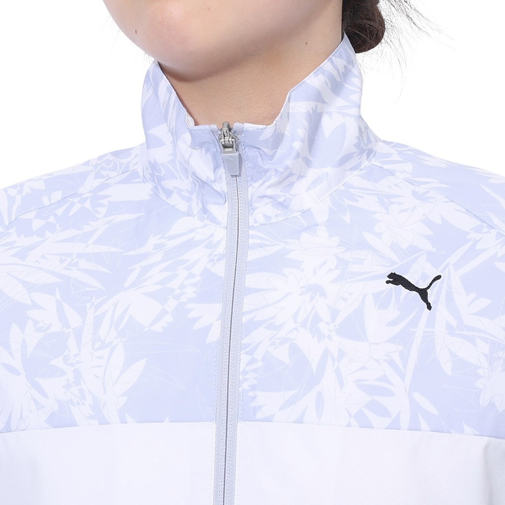 プーマ（PUMA）（レディース）TAD ウーブンメッシュライナー ジャケット 527032 02 WHT