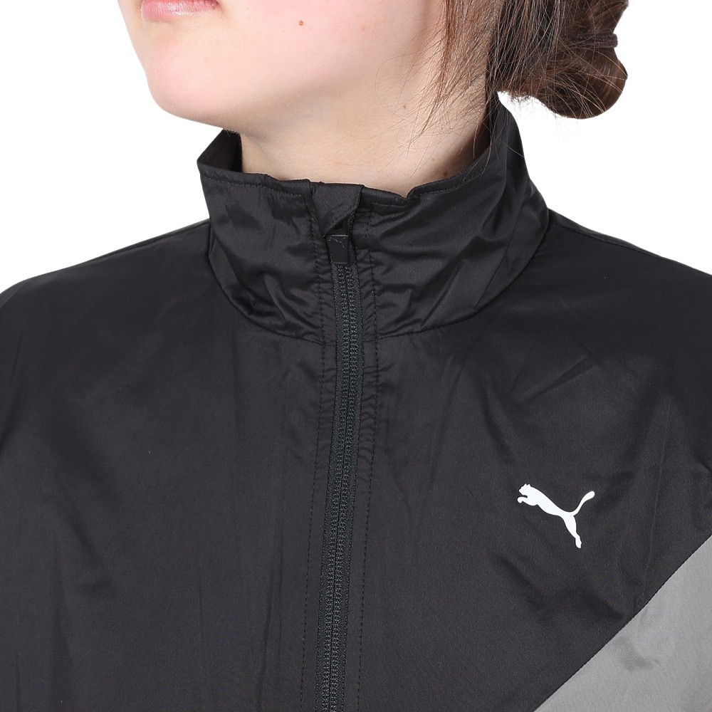 プーマ（PUMA）（レディース）ジャケット レディース 裏トリコット 519814-01 BLK ★★★