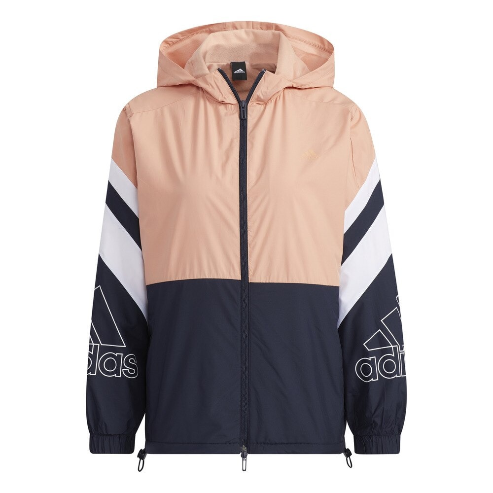 アディダス アディダス Adidas レディース アウトライン バッジ オブ スポーツ ウインドブレーカー ジャケット Jil29 H スポーツ用品はスーパースポーツゼビオ