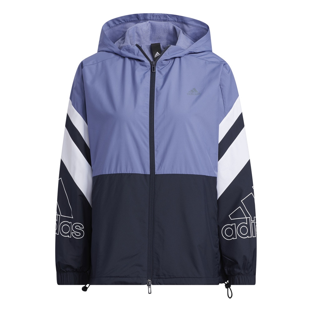 アディダス アディダス Adidas レディース アウトライン バッジ オブ スポーツ ウインドブレーカー ジャケット Jil29 H スポーツ用品はスーパースポーツゼビオ
