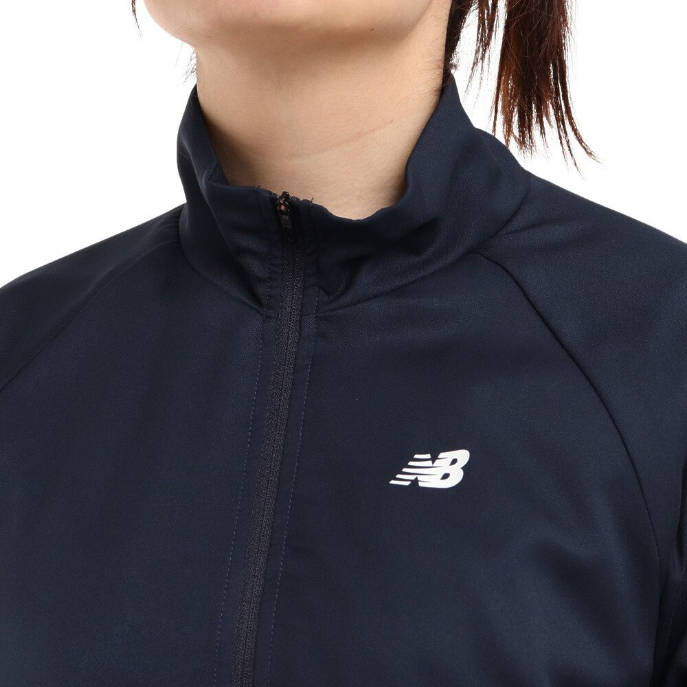 ニューバランス（new balance）（レディース）リレントレス トリコットジャケット AWJ25403ECL