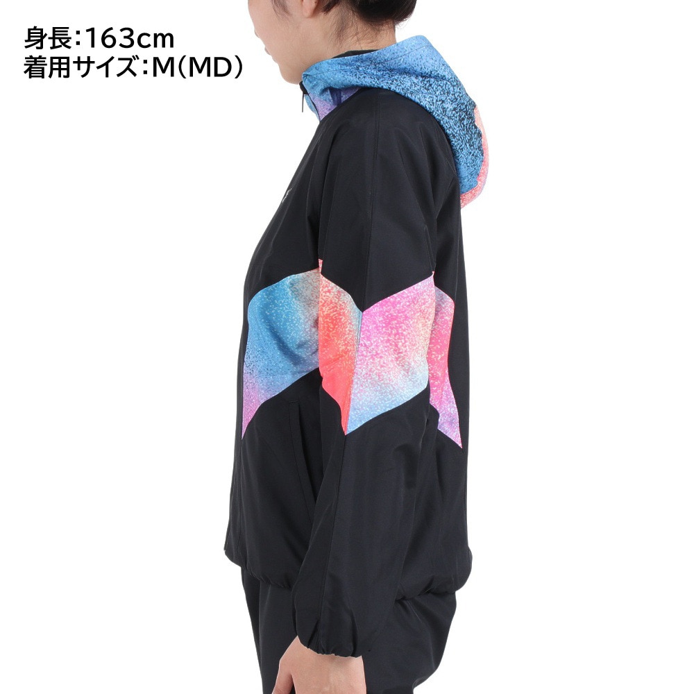 アンダーアーマー（UNDER ARMOUR）（レディース）トリコット ウーブン フルジップ フーディー 1381236 001