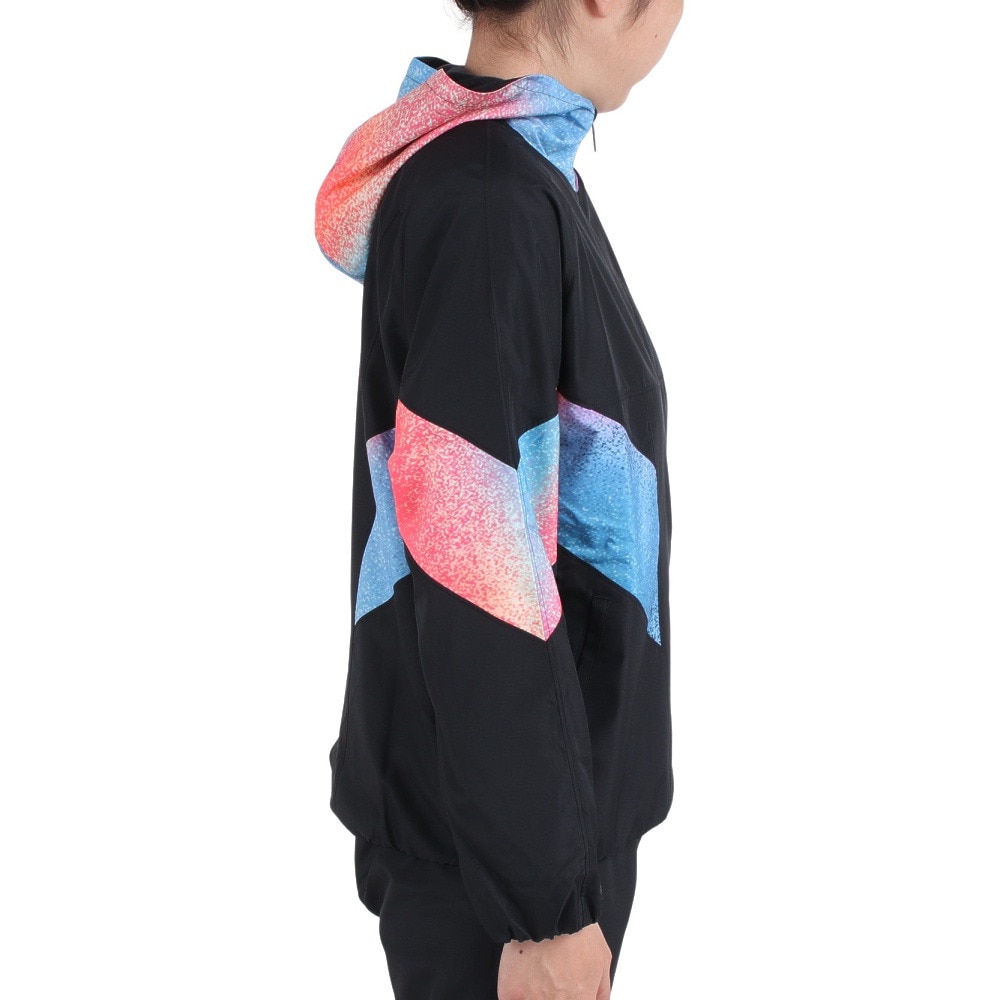 アンダーアーマー（UNDER ARMOUR）（レディース）トリコット ウーブン フルジップ フーディー 1381236 001