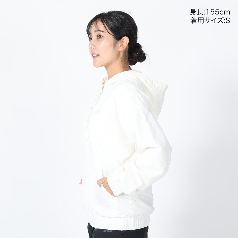 ニューバランス（new balance）（レディース）Relentless ブラッシュドトリコットラインドジャケット AWJ33515SST
