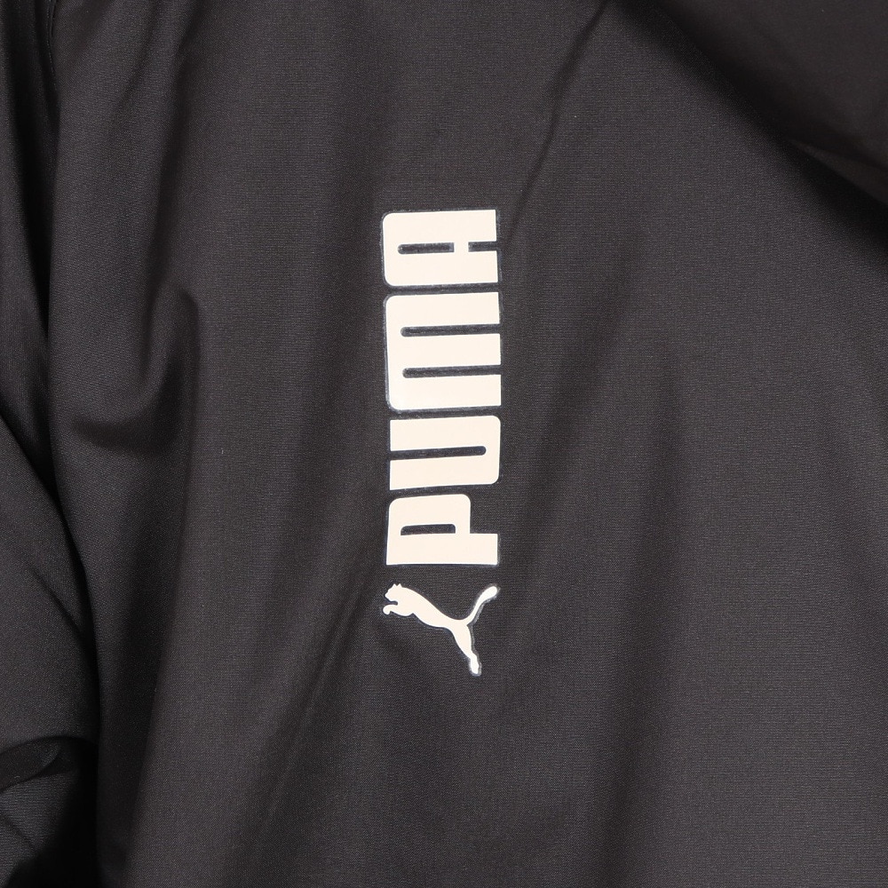 プーマ（PUMA）（レディース）裏起毛トリコット ウーブン ジャケット 524294 01 BLK