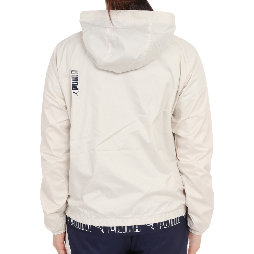 プーマ（PUMA）（レディース）裏起毛トリコット ウーブン ジャケット 524294 87 BEG