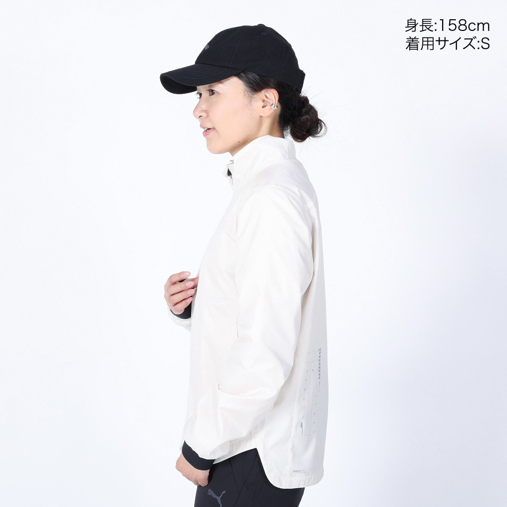 プーマ（PUMA）（レディース）起毛トリコットウーブンジャケット 525024 87 BEG