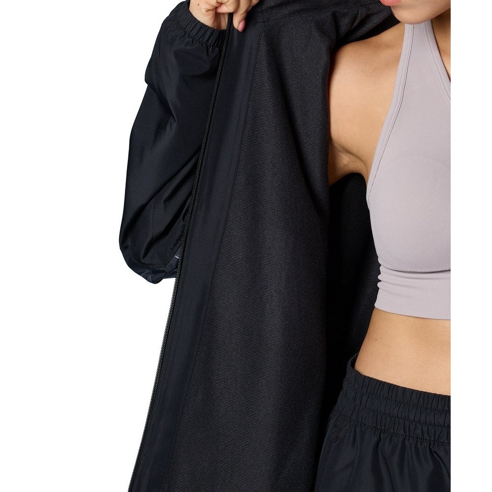 アンダーアーマー（UNDER ARMOUR）（レディース）トリコット ウーブン フルジップ フーディー 1388192 001