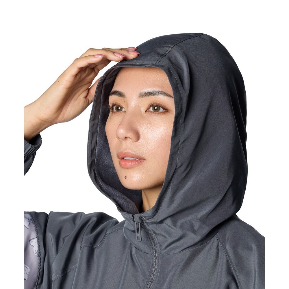 アンダーアーマー（UNDER ARMOUR）（レディース）トリコット ウーブン フルジップ フーディー 1388192 025