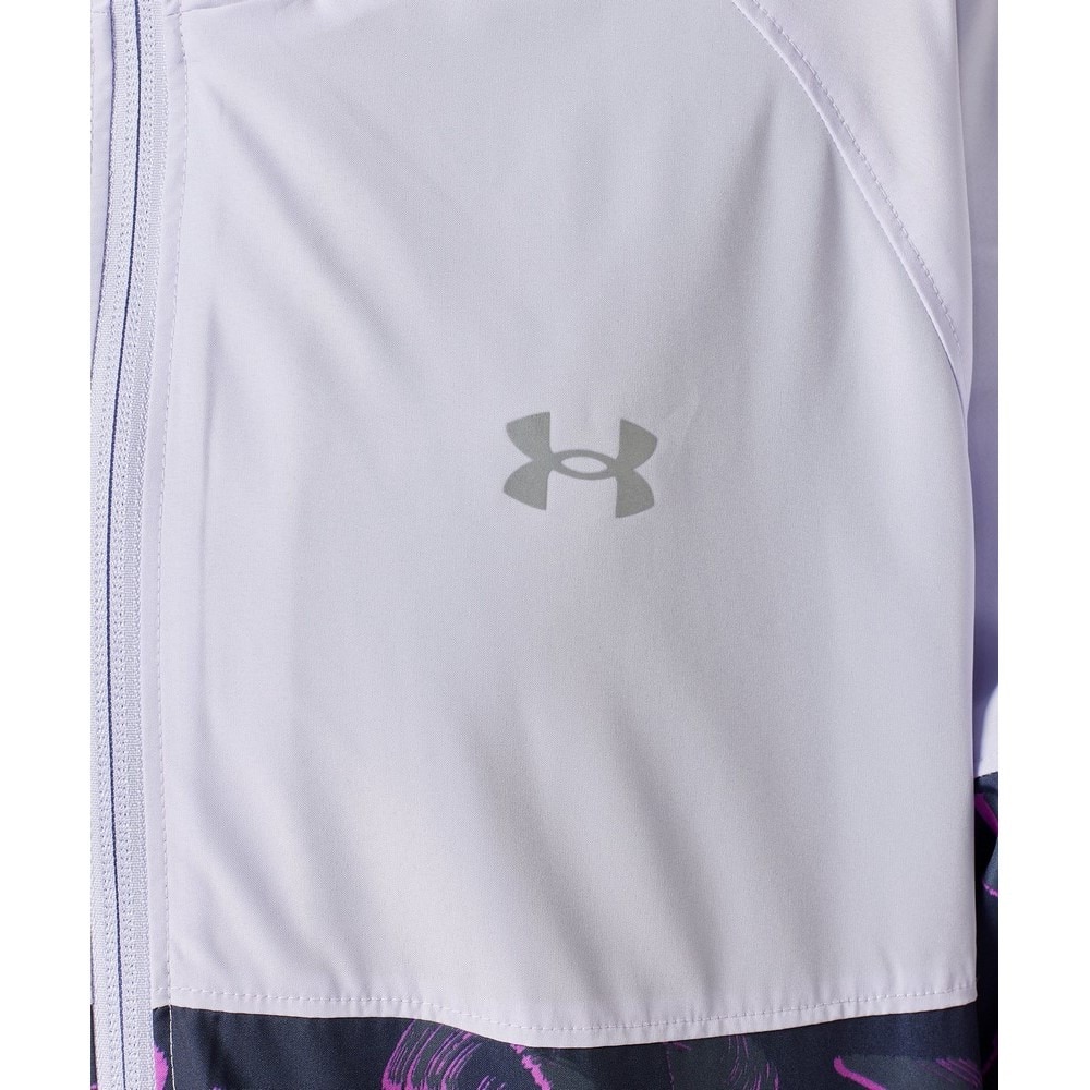 アンダーアーマー（UNDER ARMOUR）（レディース）トリコット ウーブン フルジップ フーディー 1388192 535