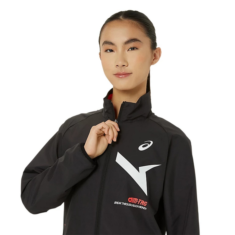 アシックス（ASICS）（レディース）AIM-TRG 裏トリコット ウインドブレーカー ジャケット 2032D068.001