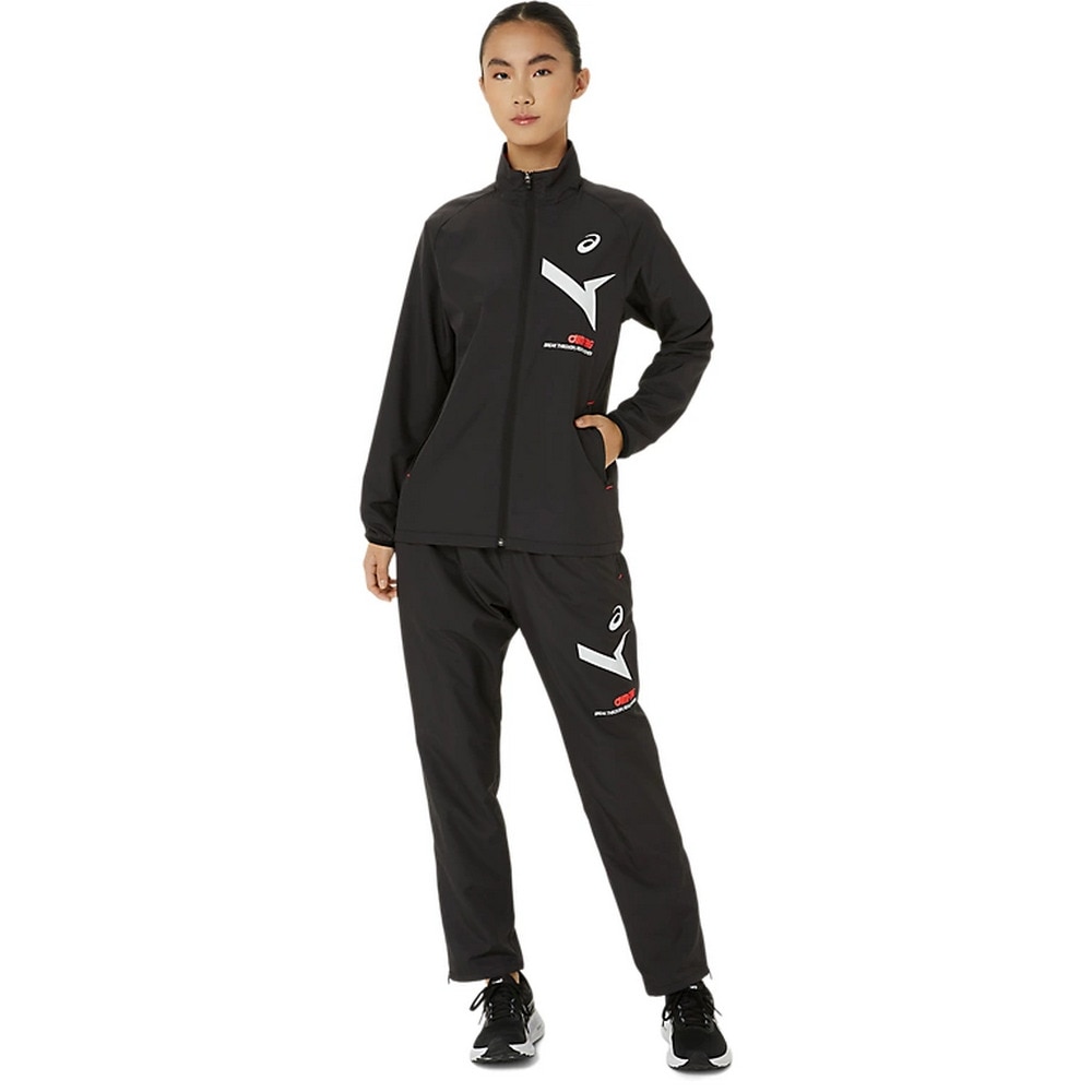 アシックス（ASICS）（レディース）AIM-TRG 裏トリコット ウインドブレーカー ジャケット 2032D068.001