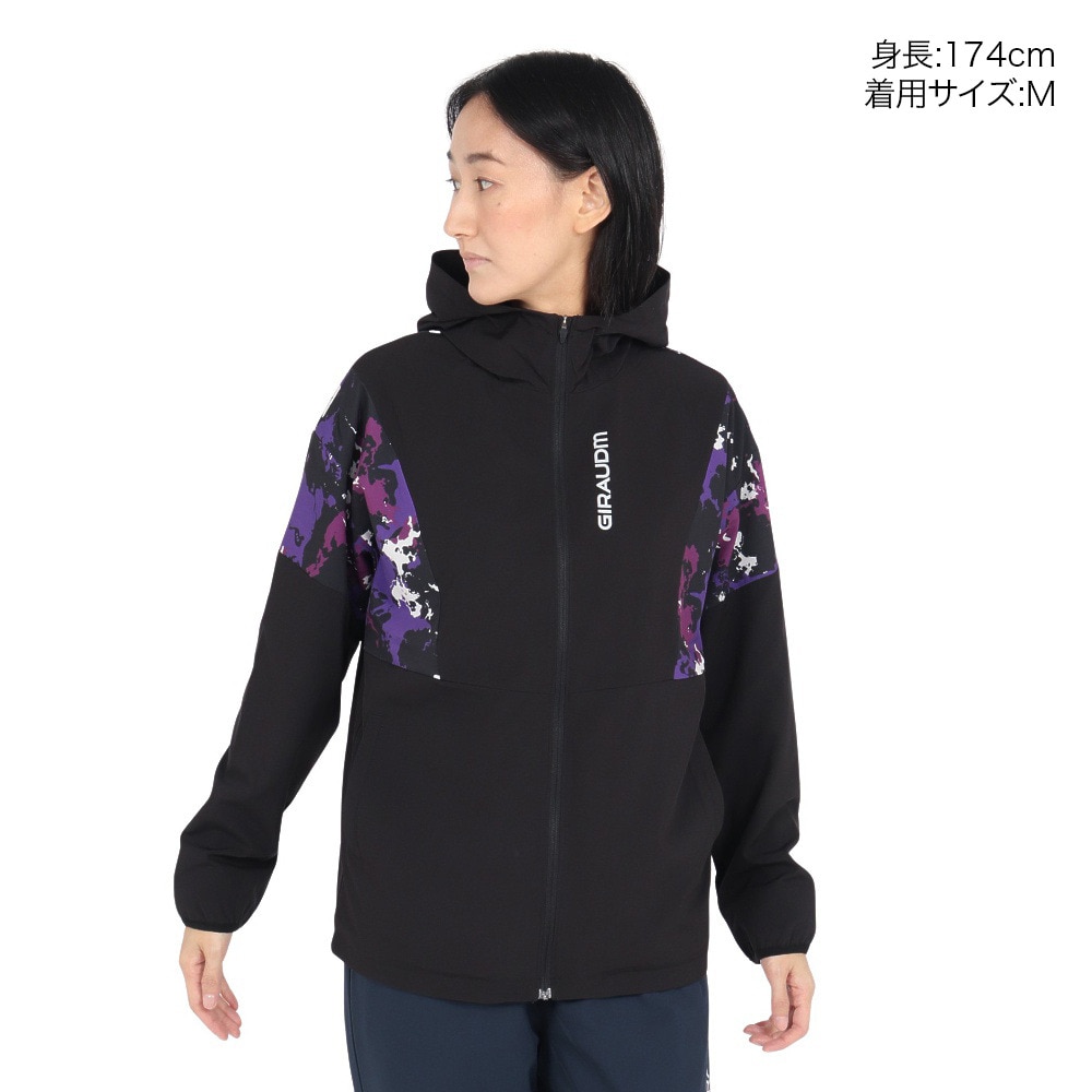 ジローム（GIRAUDM）（レディース）絶耐撥水ヒートクロスマジックサーモBSMESH ジャケット WB4F0026-TR855-GRSD BLK