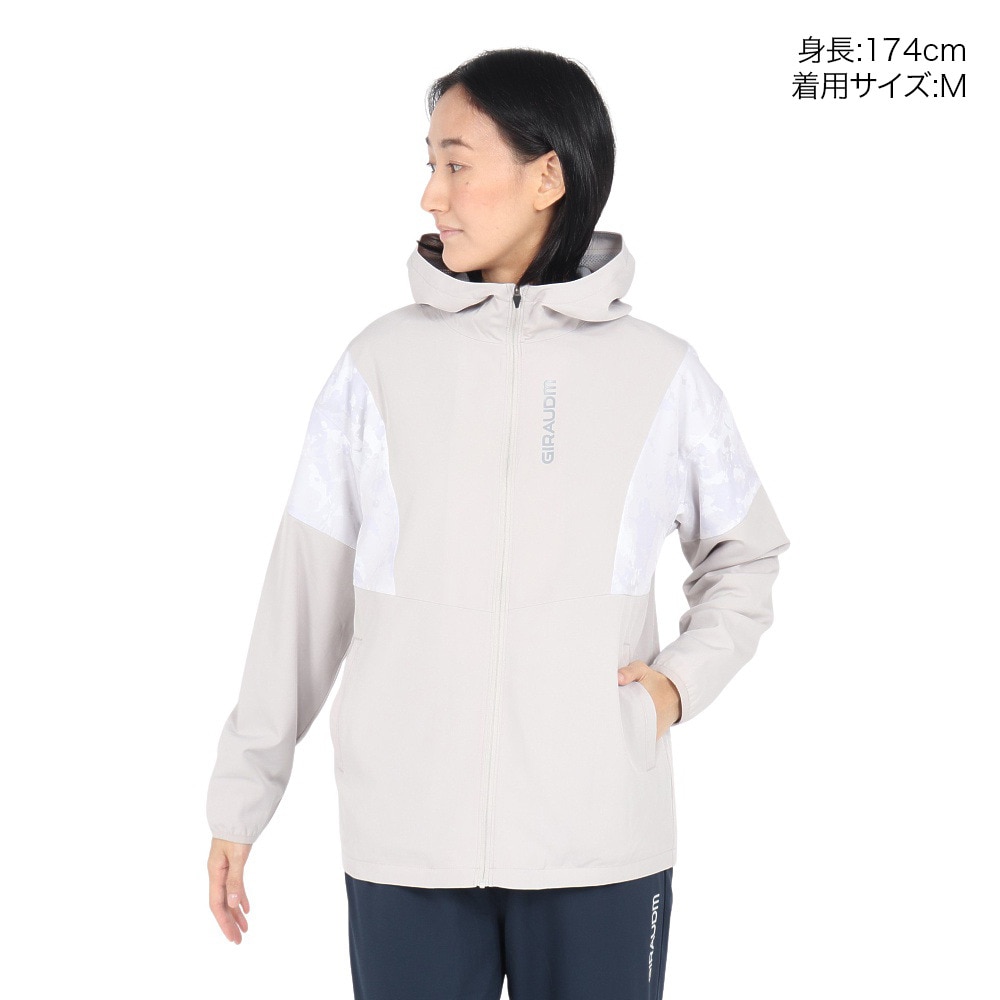 ジローム（GIRAUDM）（レディース）絶耐撥水ヒートクロスマジックサーモBSMESH ジャケット WB4F0026-TR855-GRSD IGRY