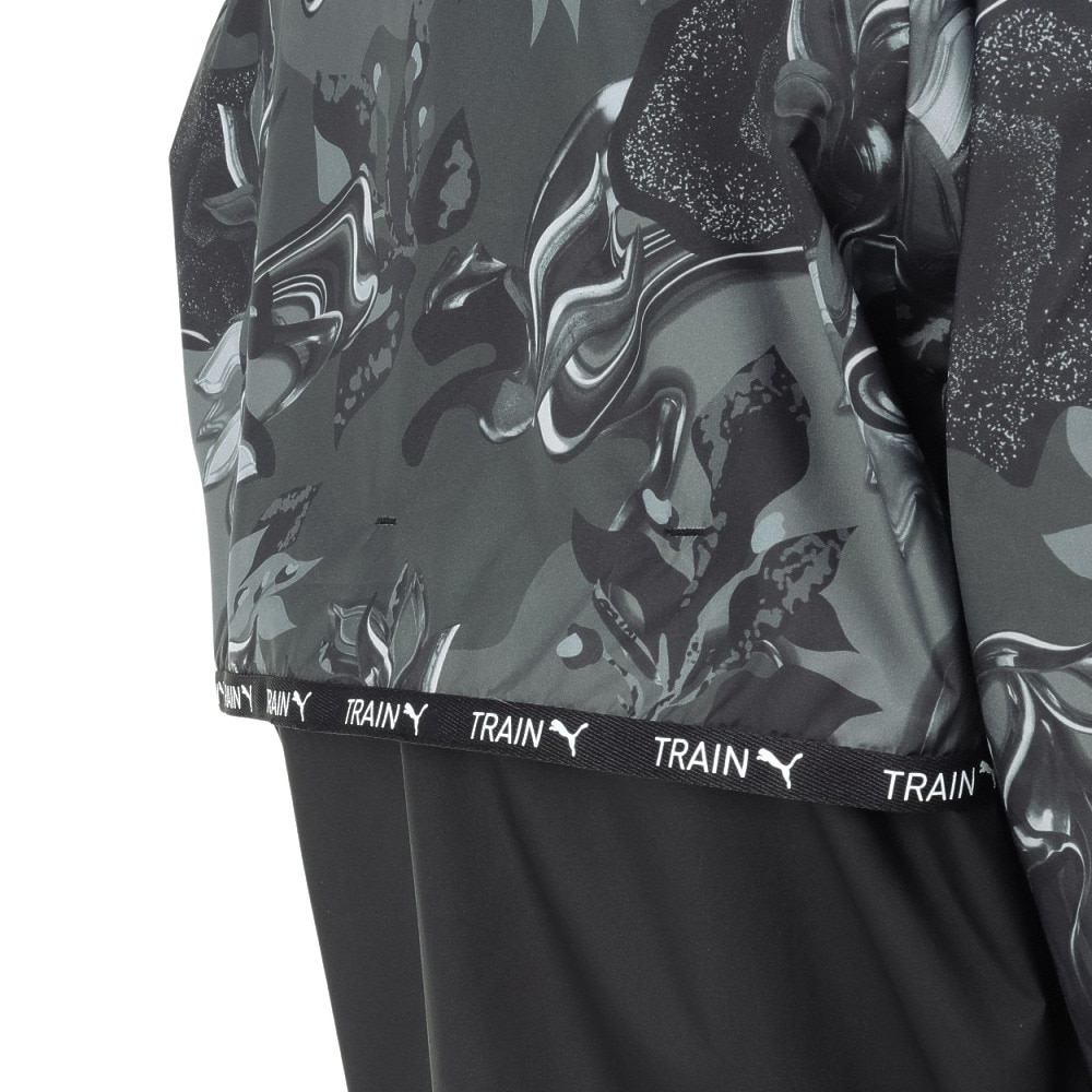 プーマ（PUMA）（レディース）TAD 裏起毛トリコットライナーフルジップ ジャケット 528004 01 BLK