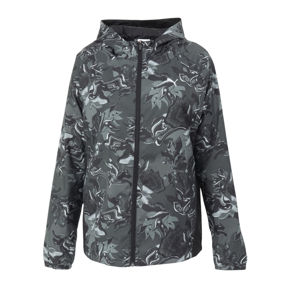 プーマ（PUMA）（レディース）TAD 裏起毛トリコットライナーフルジップ ジャケット 528004 01 BLK