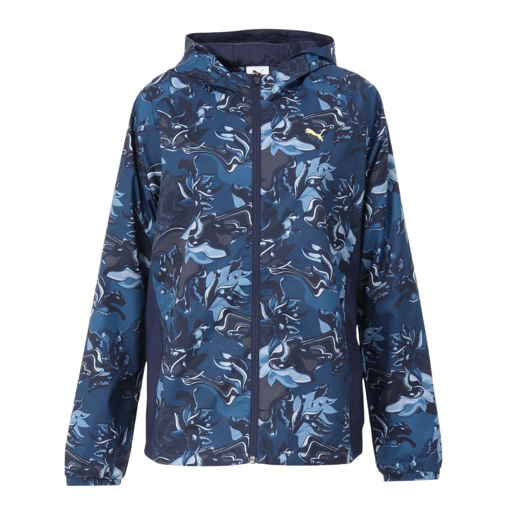 プーマ（PUMA）（レディース）TAD 裏起毛トリコットライナーフルジップ ジャケット 528004 06 NVY